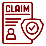 Icono de formulario con escudo y check, representa la gestión de impagos en comunidades.